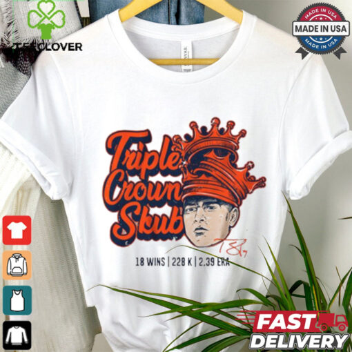 Tarik Skubal Triple Crown Skub 18 Wins 228 K 2.39 Era shirt