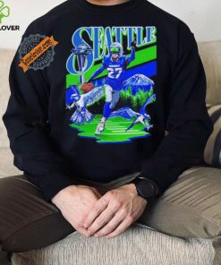 Tariq Woolen Seattle Seahawks football graphic shirt