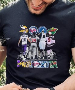 Tarkenton Puckett City Signature Minnesota Shirt 4 Tarkenton Puckett City Signature Minnesota Shirt