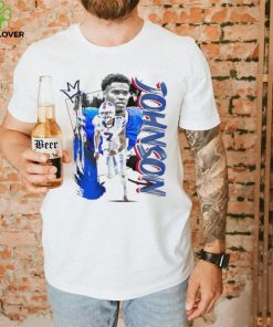 Taron Johnson number 7 Buffalo Bills football player pose poster shirt