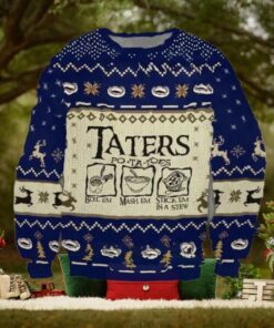 Taters Potatoes Ugly Christmas Sweater Patotoes