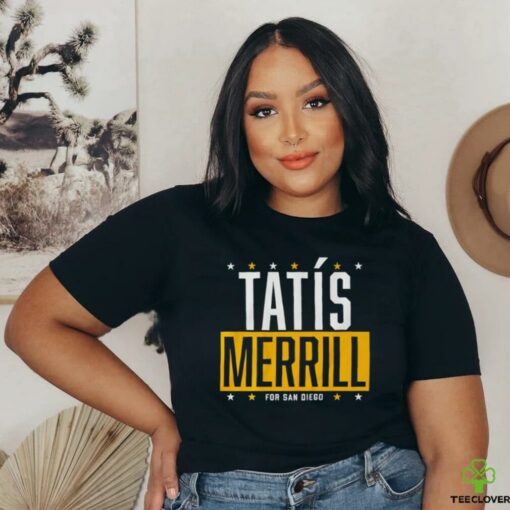 Tatís Merrill for San Diego Padres star shirt