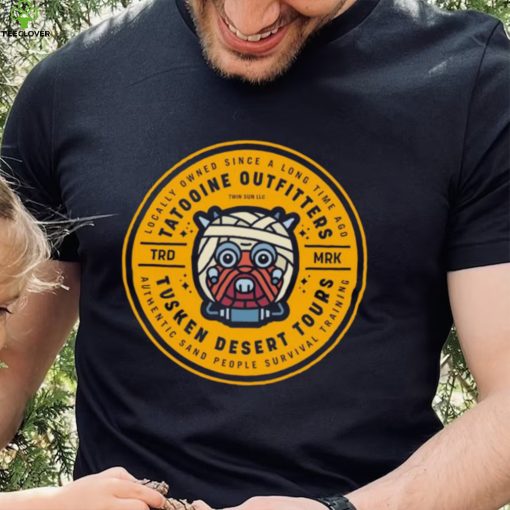 Tatooine Outfitters Tusken Desert Tours logo shirt