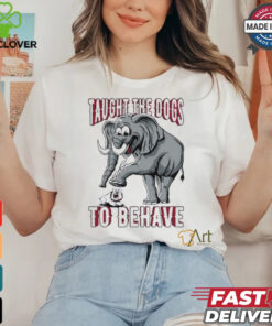 Taught The Dogs To Behave Pocket Shirt