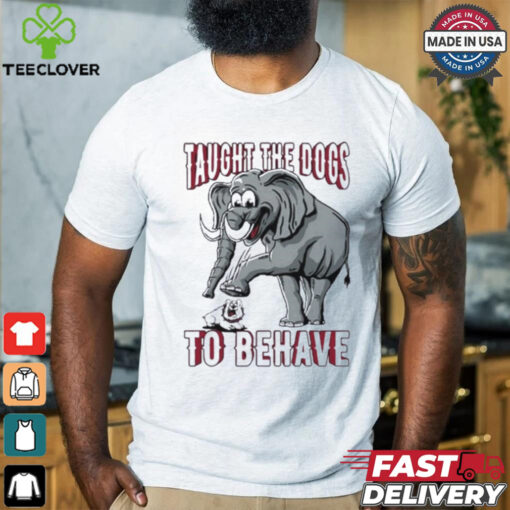 Taught The Dogs To Behave Pocket Shirt