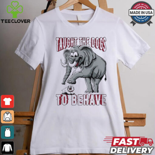 Taught The Dogs To Behave Pocket Shirt