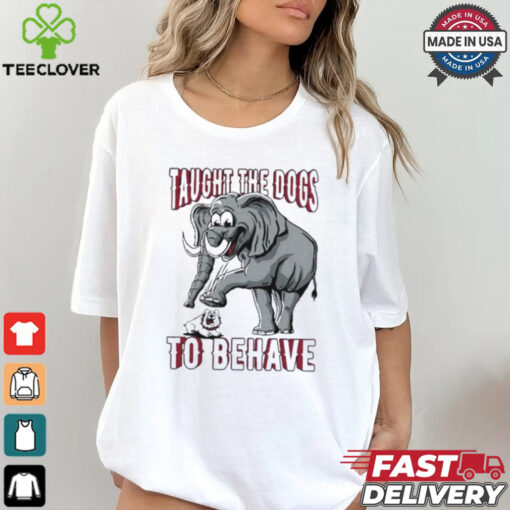 Taught The Dogs To Behave Pocket Shirt