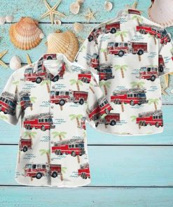 Taunton, Massachusetts, Taunton Fire Department 3D Hawaiian Shirt Gift For Summer