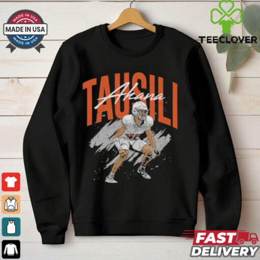 Tausili akana college player name hoodie, sweater, longsleeve, shirt v-neck, t-shirt