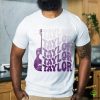 Taylor Personalized Name I Love Taylor Girl Groovy 70’s T Shirt