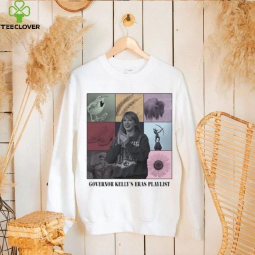 Taylor Governor Kelly’s Eras Playlist T hoodie, sweater, longsleeve, shirt v-neck, t-shirt