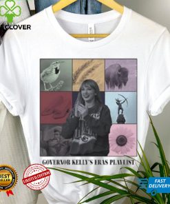 Taylor Governor Kelly’s Eras Playlist T hoodie, sweater, longsleeve, shirt v-neck, t-shirt