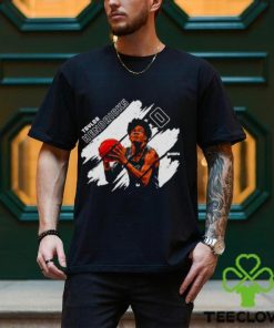 Taylor Hendricks Utah Stripes basketball shirt