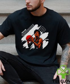 Taylor Hendricks Utah Stripes basketball shirt 2 Taylor Hendricks Utah Stripes basketball shirt