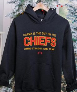 Taylor Kelce Karma is the Guy in the Chiefs Coming Straight home to Me Shirt