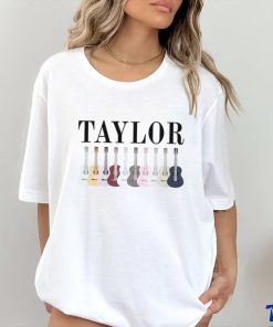 Taylor Personalized Name I Love Taylor Girl Groovy 70's T Shirt