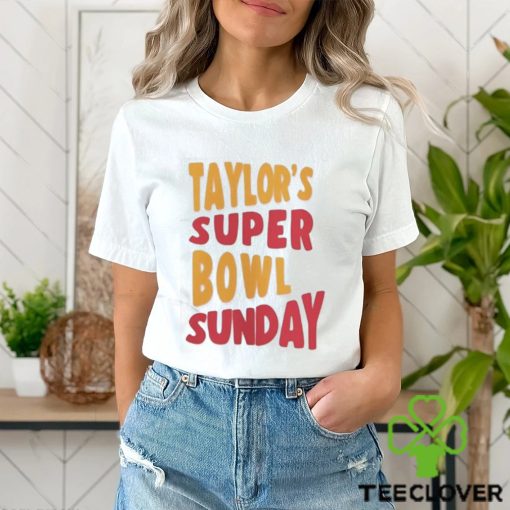 Taylor Super Bowl Shirt Taylor Super Bowl Sweathoodie, sweater, longsleeve, shirt v-neck, t-shirt Swift Super Bowl Chiefs Kelce Superbowl Shirt Taylors Boyfriend Shirt