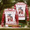 Taylor Swift 3D Ugly Sweater Red White