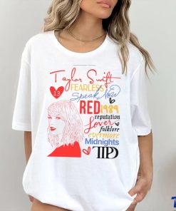 Taylor Swift Albums The Eras Tour shirt