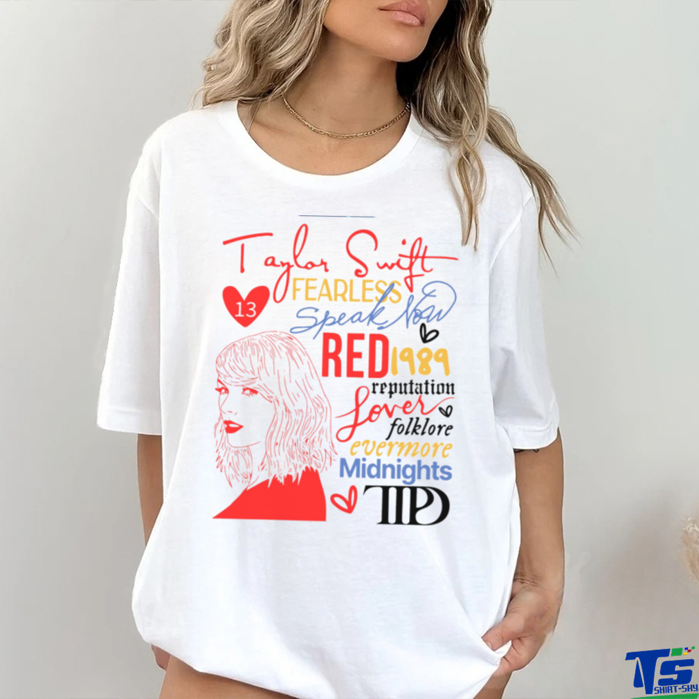 Taylor Swift Albums The Eras Tour shirt Taylor Swift Albums The Eras Tour shirt