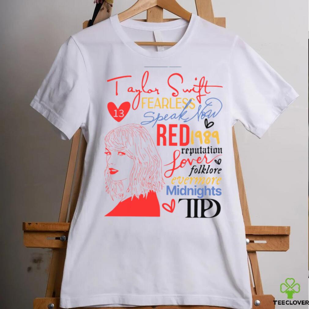 Taylor Swift Albums The Eras Tour shirt Taylor Swift Albums The Eras Tour shirt