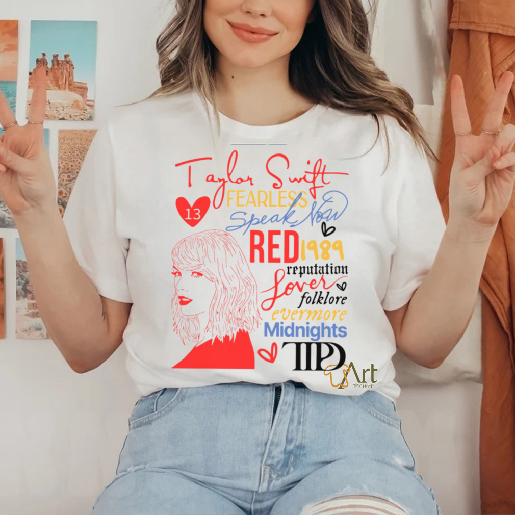 Taylor Swift Albums The Eras Tour shirt Taylor Swift Albums The Eras Tour shirt
