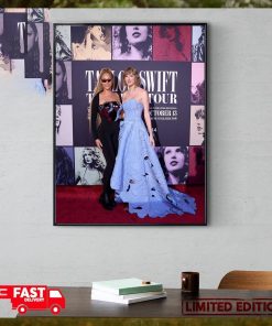 Taylor Swift And Beyonce Tonight At TS The Eras Tour Film Premiere Home Decor Poster Canvas