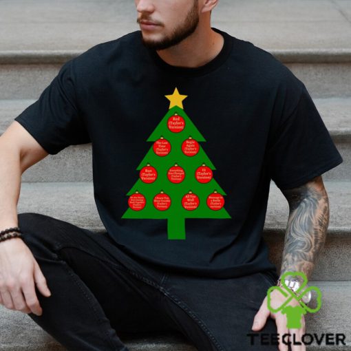 Taylor Swift Christmas Tree Classic T Shirt