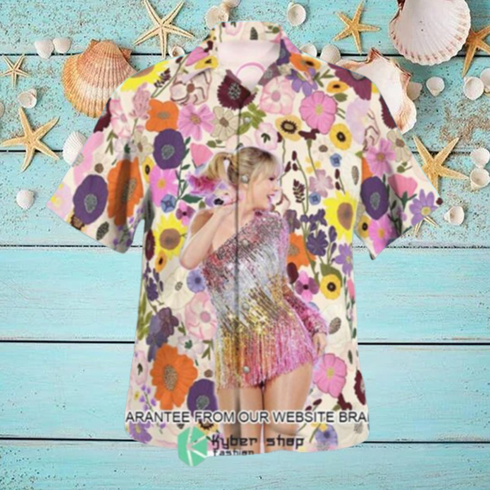 Taylor Swift Flowers Tropical Summer Beach Hawaiian Shirt Taylor Swift Flowers Tropical Summer Beach Hawaiian Shirt