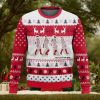 49ers Ugly Sweater Fire Death Holding Logo Ride On Die San Francisco 49ers Gift