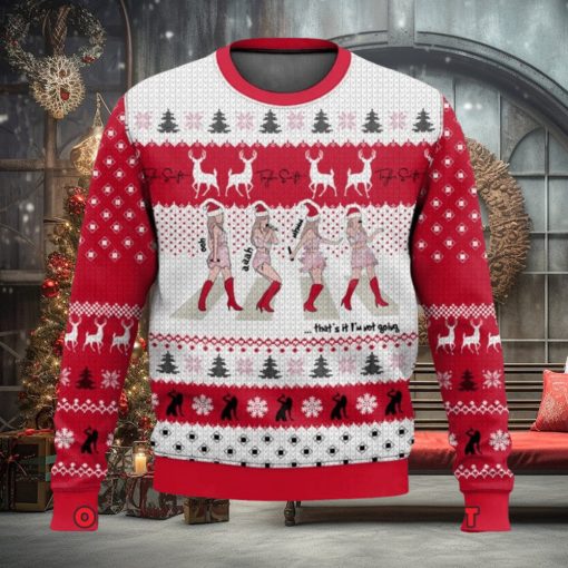 Taylor Swift Funny That’s It I’m Not Going Dance Ugly Christmas Sweater