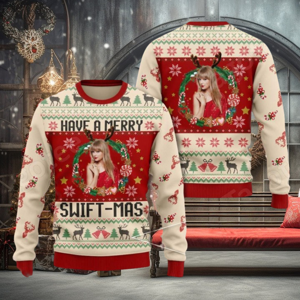 Taylor Swift Have A Merry Swift mas Sweater Taylor Swift Have A Merry Swift mas Sweater