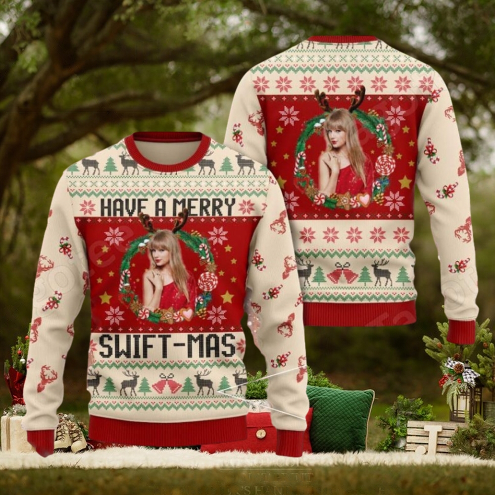 Taylor Swift Have A Merry Swift mas Sweater Taylor Swift Have A Merry Swift mas Sweater