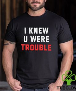 Taylor Swift I Knew U Were Trouble The Eras Tour Paris Shirt