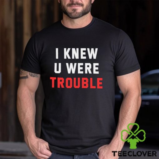 Taylor Swift I Knew U Were Trouble The Eras Tour Paris Shirt