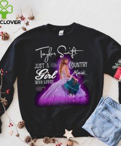 Taylor Swift Just A Girl Who Loves Country Music Shirt