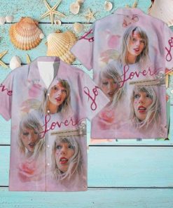 Taylor Swift Lover Album Pink Cute 2024 Trendy Hawaiian Shirt