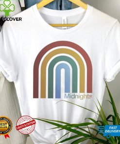 Taylor Swift Midnights Rainbow logo shirt