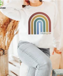 Taylor Swift Midnights Rainbow logo shirt
