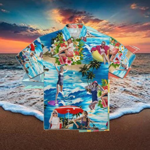 Taylor Swift On The Beach 2024 Trendy Hawaiian Shirt