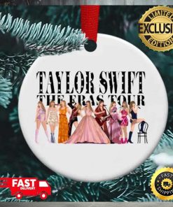 Taylor Swift Personalized The Eras Tour Fan Gifts 2023 Christmas Tree Decorations Ornament