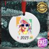 Buffalo Plaid Grinch Face Ornament, The Grinch Christmas Tree Ornaments