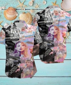 Taylor Swift Reputation X Lover 2023 Summer Trend Fan Gifts Hawaiian Shirt