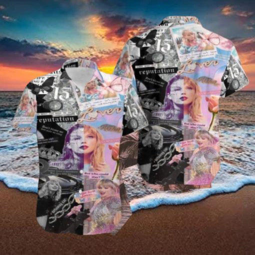 Taylor Swift Reputation X Lover 2023 Summer Trend Fan Gifts Hawaiian Shirt