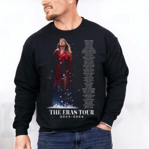 Taylor Swift The Eras Tour 2023 2024 Forever The Memories Hoodie T Shirt