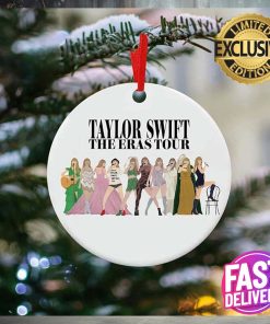 Taylor Swift The Eras Tour 2023 Christmas Tree Decorations Ornament