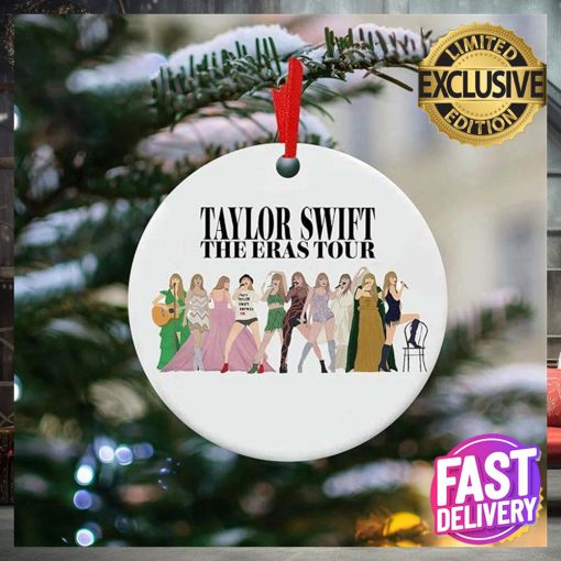 Taylor Swift The Eras Tour 2023 Christmas Tree Decorations Ornament