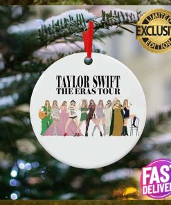 Taylor Swift The Eras Tour 2023 Christmas Tree Decorations Ornament