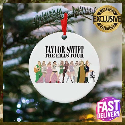 Taylor Swift The Eras Tour 2023 Christmas Tree Decorations Ornament