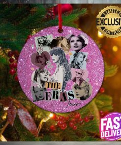 Taylor Swift The Eras Tour 2023 Swiftmas Swifties Gift Ceramic Christmas Tree Decorations Ornament